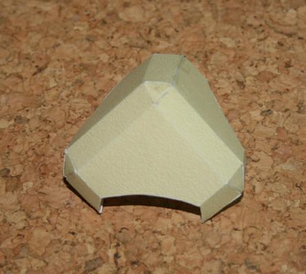 Assembled corner piece.